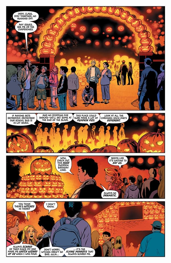 Interior preview page from Hornsby and Halo #11