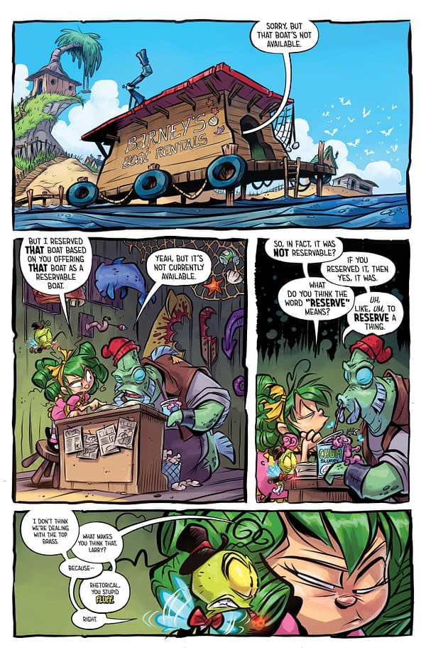 Interior preview page from I Hate Fairyland #45