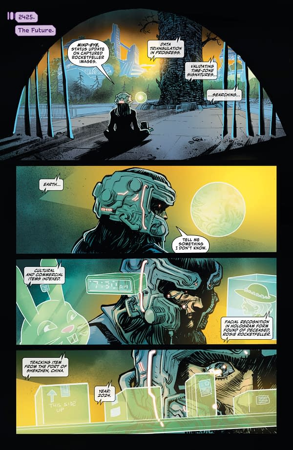 Interior preview page from Rocketfellers #10