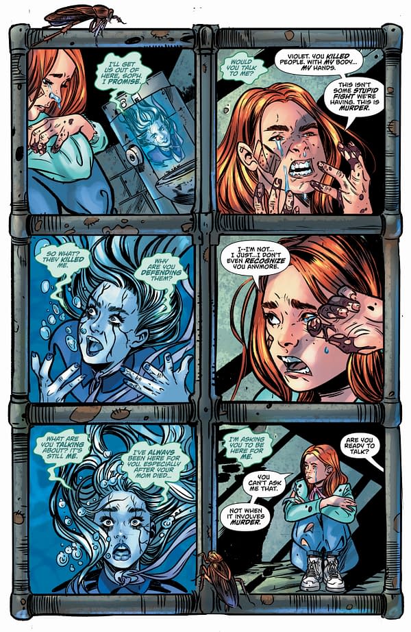 Interior preview page from Sisterhood: A Hyde Street Story #4