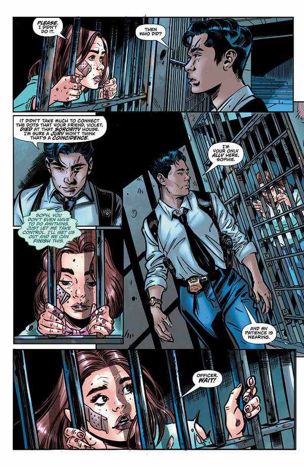 Interior preview page from Sisterhood: A Hyde Street Story #4