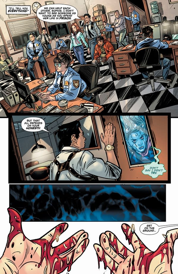 Interior preview page from Sisterhood: A Hyde Street Story #4