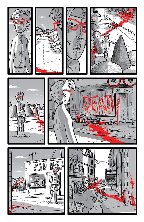 Interior preview page from Sleep #6