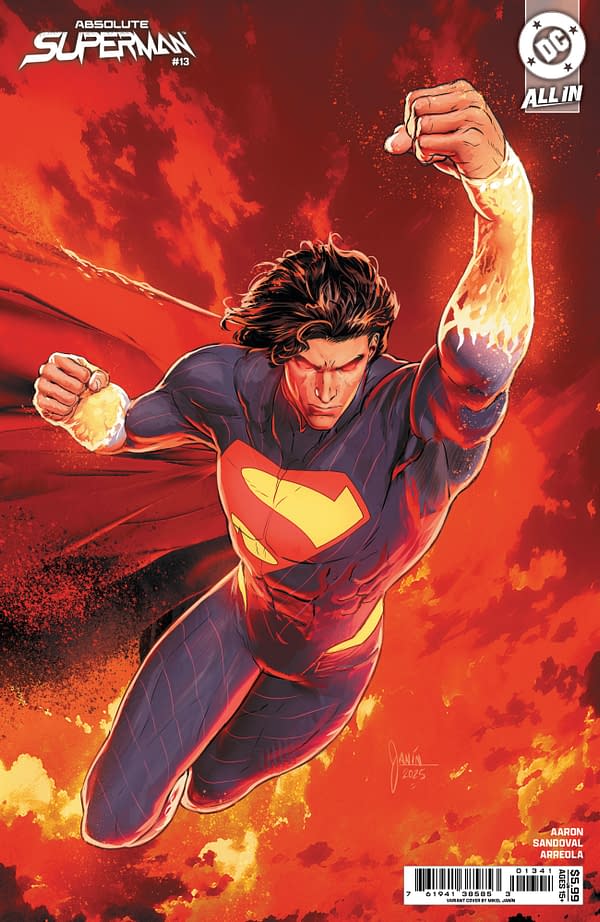 Cover image for Absolute Superman #13