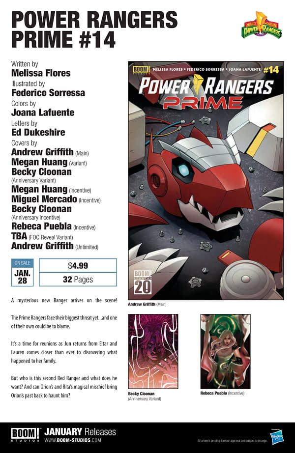 Boom Studios January 2026 Full Solicits And Solicitations