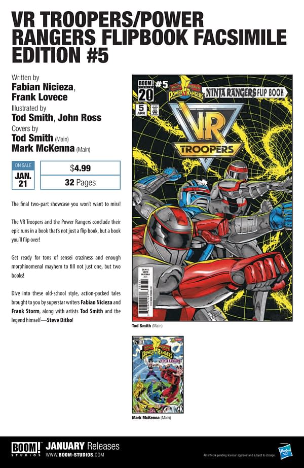Boom Studios January 2026 Full Solicits And Solicitations