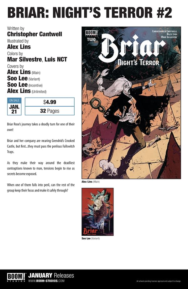 Boom Studios January 2026 Full Solicits And Solicitations
