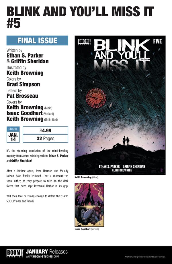 Boom Studios January 2026 Full Solicits And Solicitations