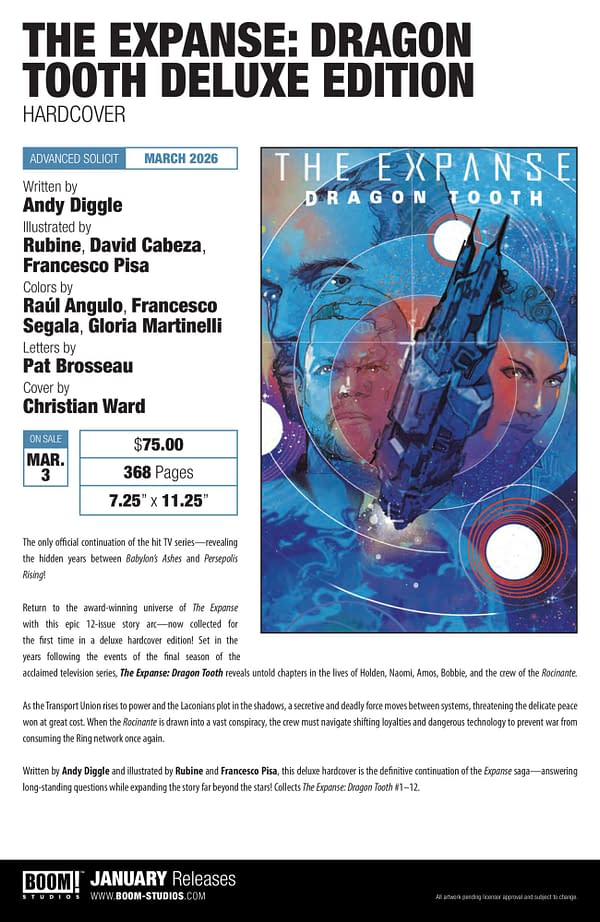 Boom Studios January 2026 Full Solicits And Solicitations