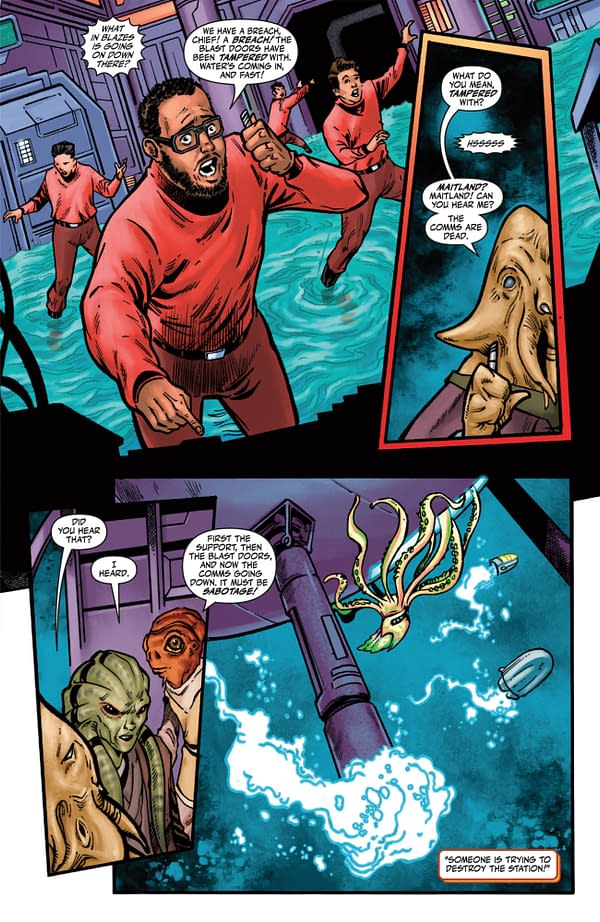 Interior preview page from STAR WARS: HYPERSPACE STORIES - TIDES OF TERROR #2 MICHAEL ATIYEH COVER