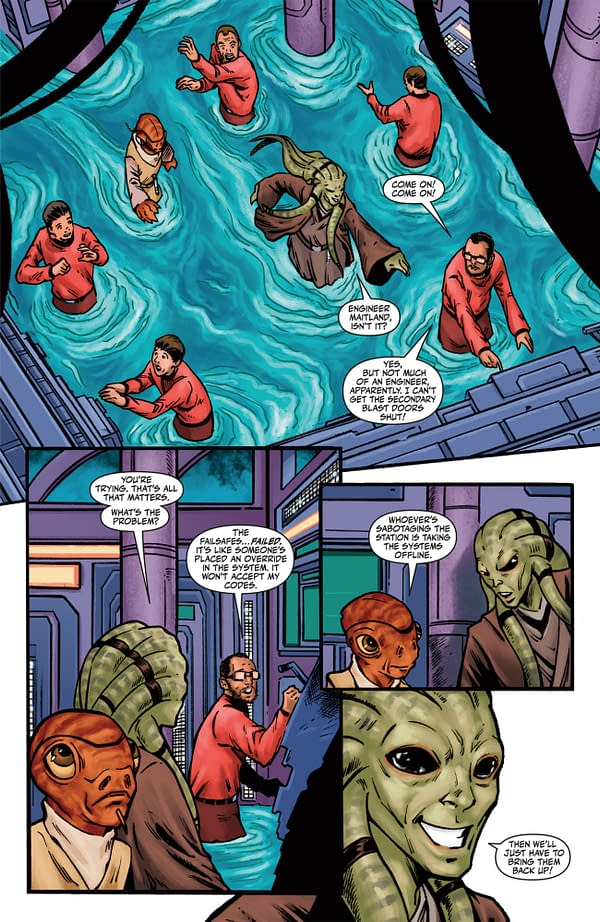 Interior preview page from STAR WARS: HYPERSPACE STORIES - TIDES OF TERROR #2 MICHAEL ATIYEH COVER