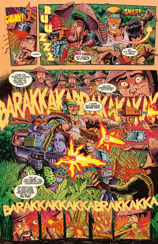Interior preview page from ROBOWOLF #2 JAKE SMITH COVER
