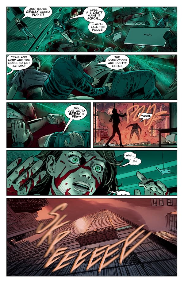 Interior preview page from MASTERMINDS #2 HASSAN OTSMANE-ELHAOU COVER