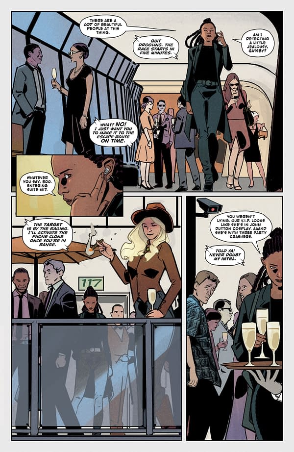 Interior preview page from THE GUY IN THE CHAIR #1 DEARBHLA KELLY COVER