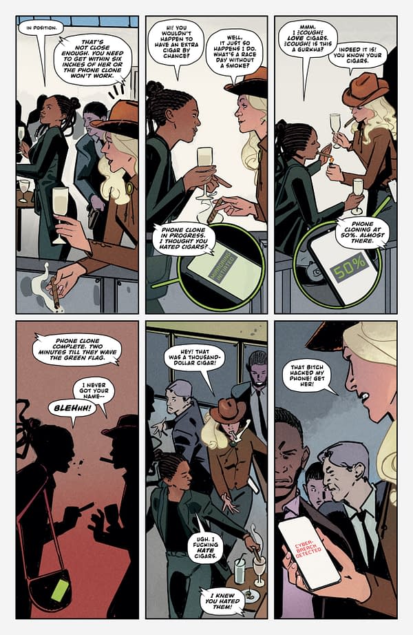 Interior preview page from THE GUY IN THE CHAIR #1 DEARBHLA KELLY COVER