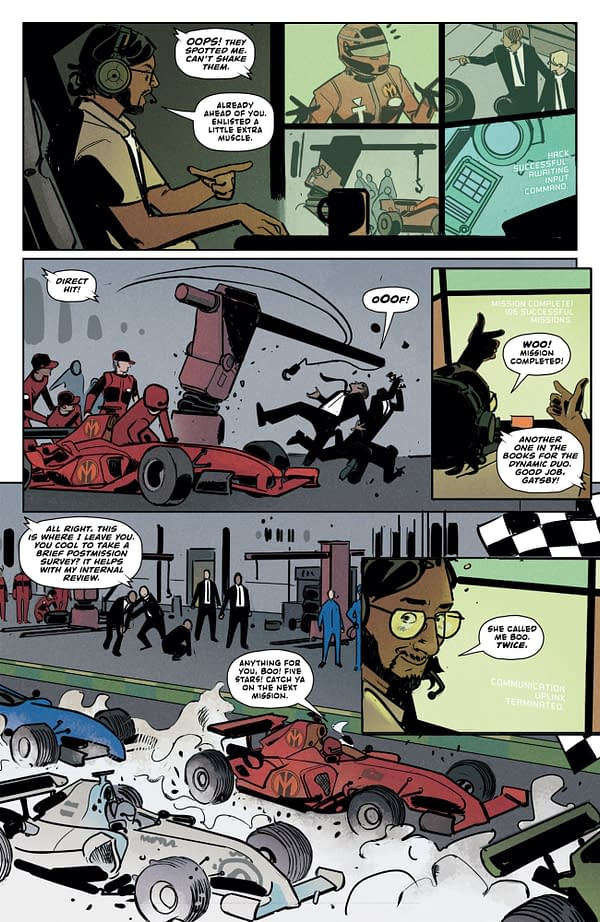 Interior preview page from THE GUY IN THE CHAIR #1 DEARBHLA KELLY COVER