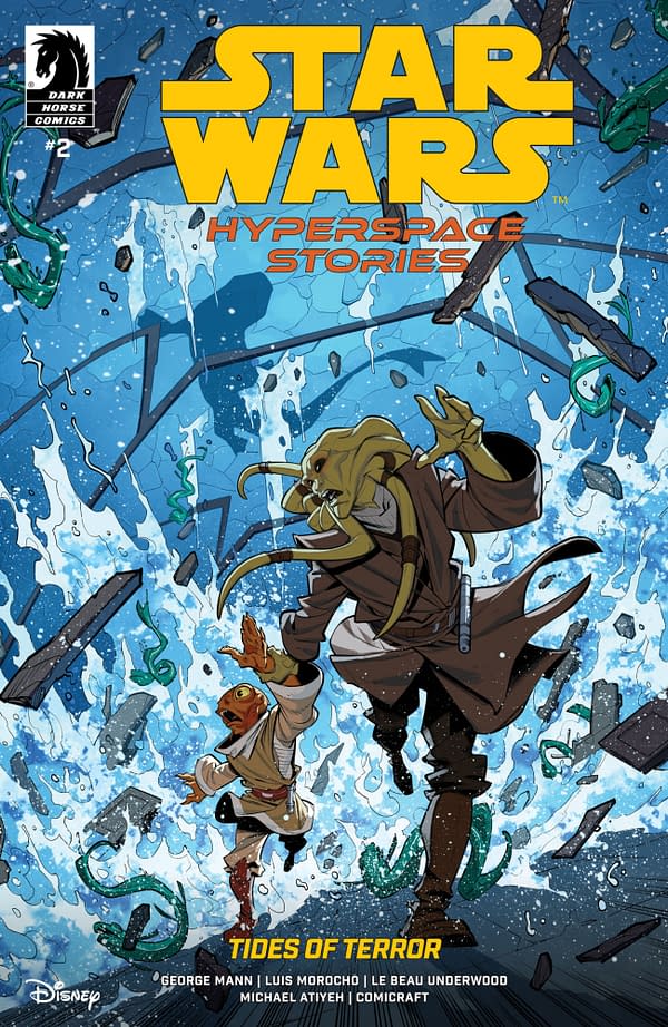 Cover image for STAR WARS: HYPERSPACE STORIES - TIDES OF TERROR #2 MICHAEL ATIYEH COVER