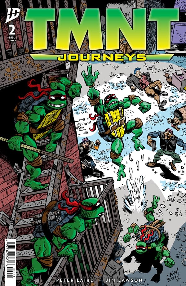 Cover image for TMNT: Journeys #2 Variant B (Lawson)