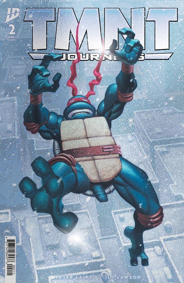 Cover image for TMNT: Journeys #2 Variant RI (10) Foil (Laird & Dooney)