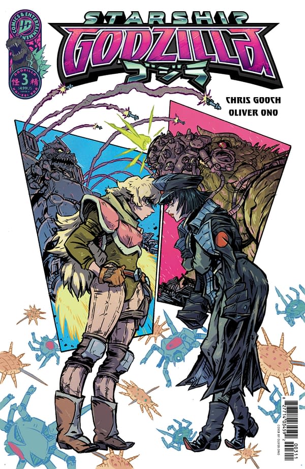 Cover image for GODZILLA (KAI-SEI ERA) #3 OLIVER ONO COVER