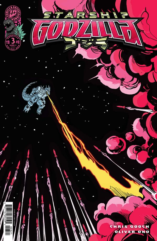Cover image for Starship Godzilla [Kai-Sei Era] #3 Variant B (Gooch)
