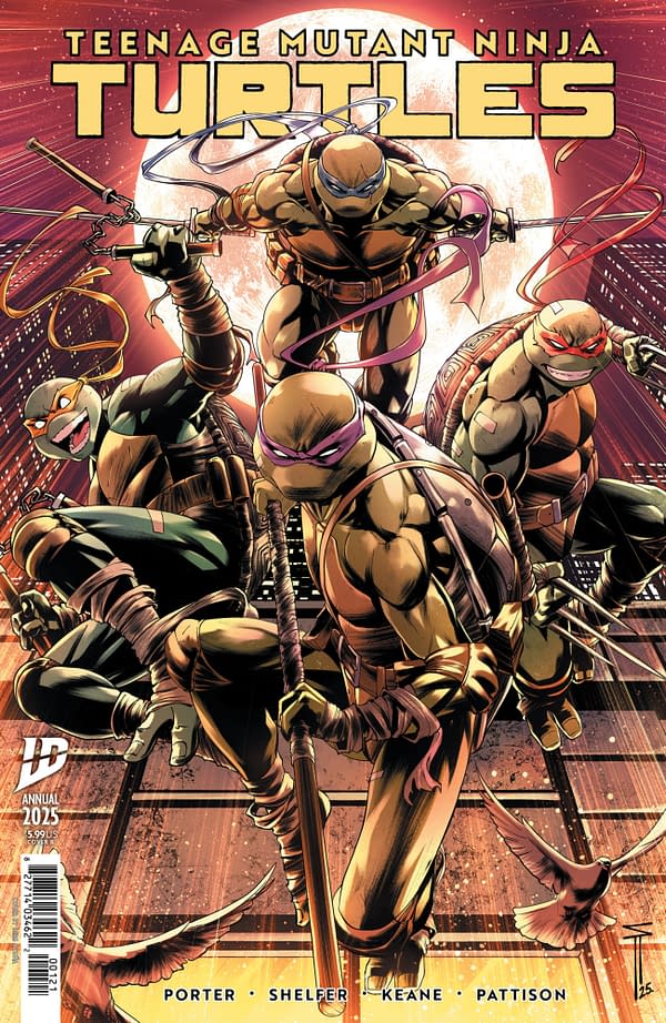 Cover image for Teenage Mutant Ninja Turtles: Annual 2025 Variant B (Acuña)