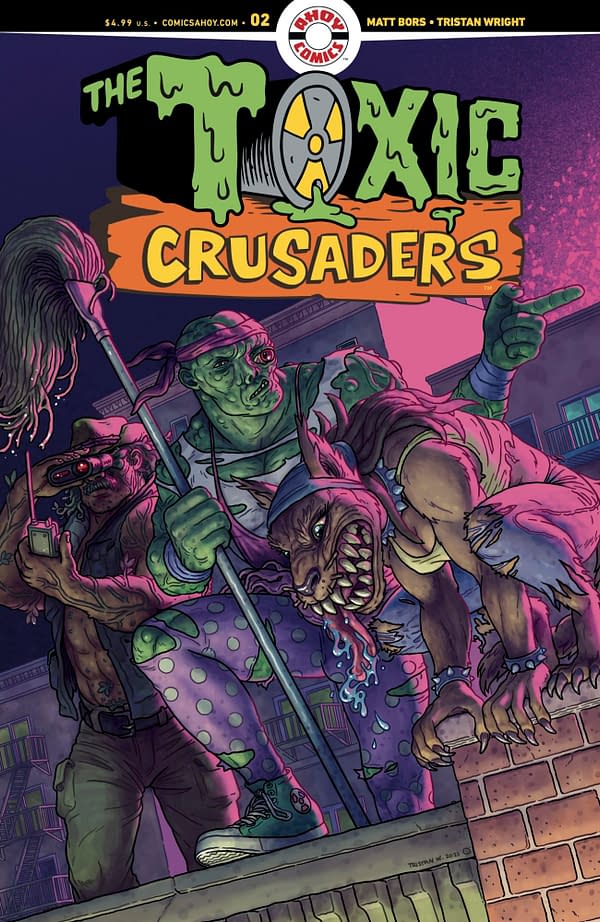 Cover image for Toxic Crusaders #2
