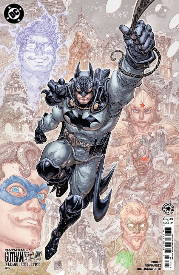 Cover image for Batman: Gotham by Gaslight - A League for Justice #5