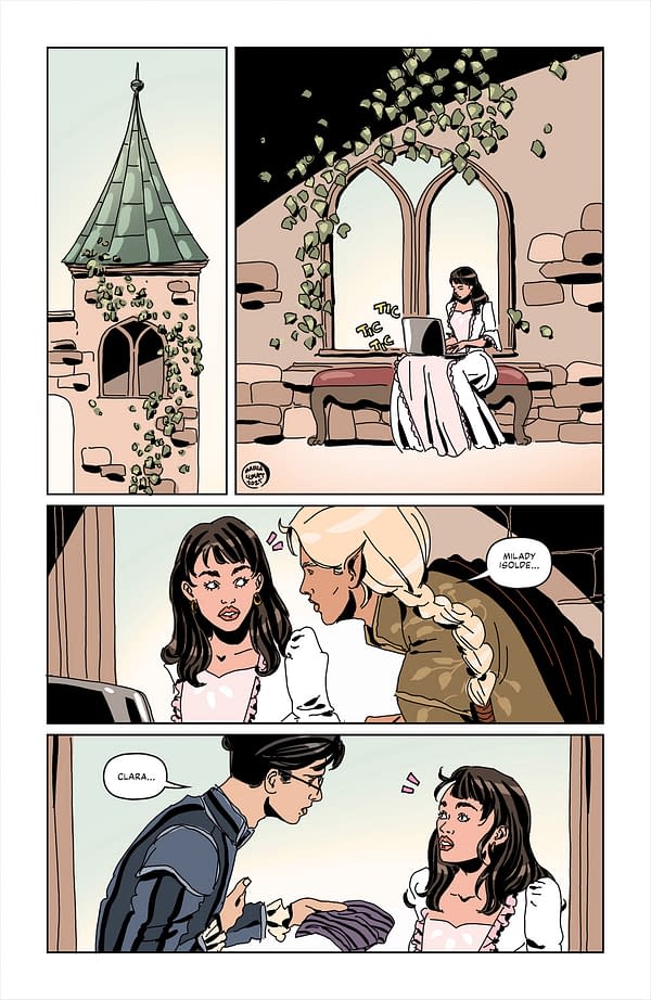 Interior preview page from Artificial #3