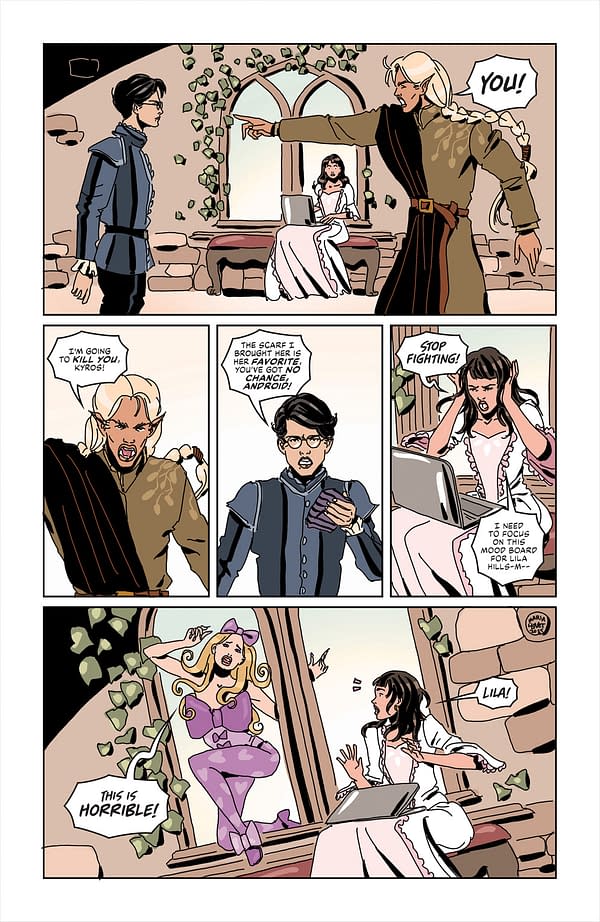 Interior preview page from Artificial #3