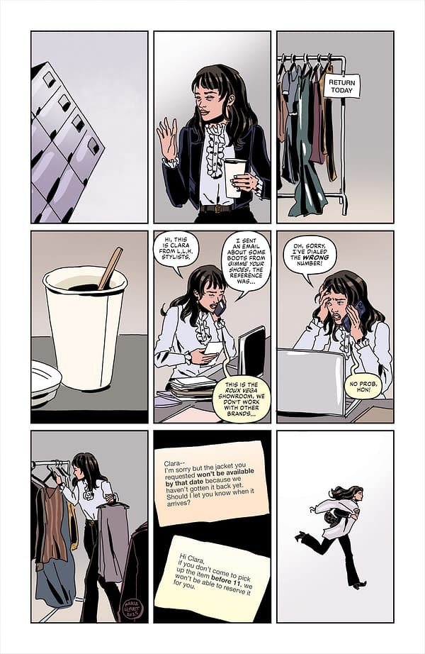 Interior preview page from Artificial #3