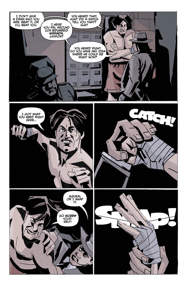Interior preview page from Death to Pachuco #2