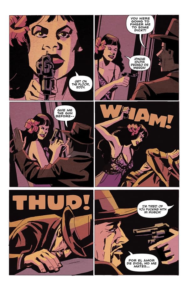 Interior preview page from Death to Pachuco #2