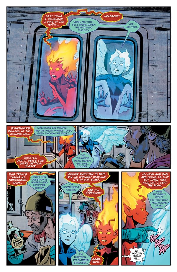 Interior preview page from Hornsby and Halo #12