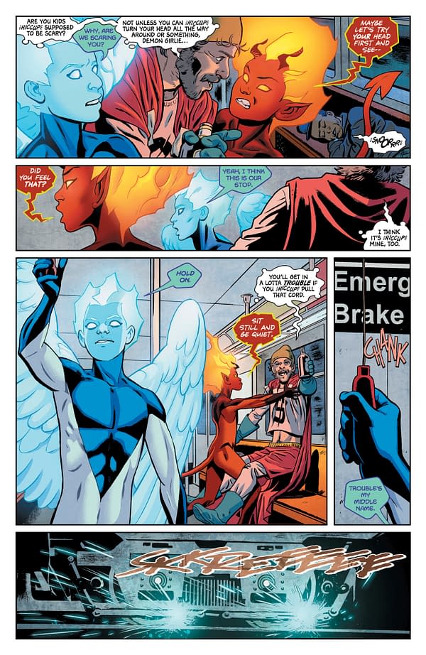 Interior preview page from Hornsby and Halo #12