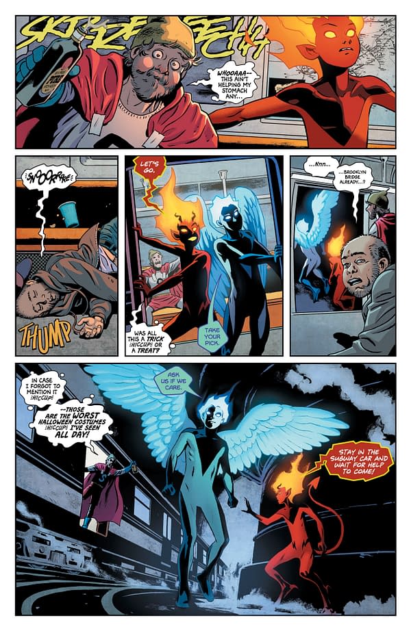 Interior preview page from Hornsby and Halo #12