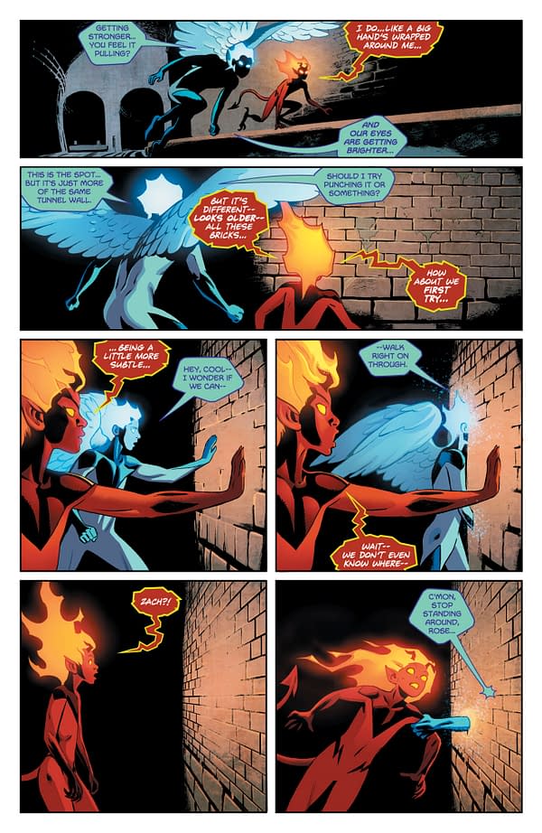 Interior preview page from Hornsby and Halo #12