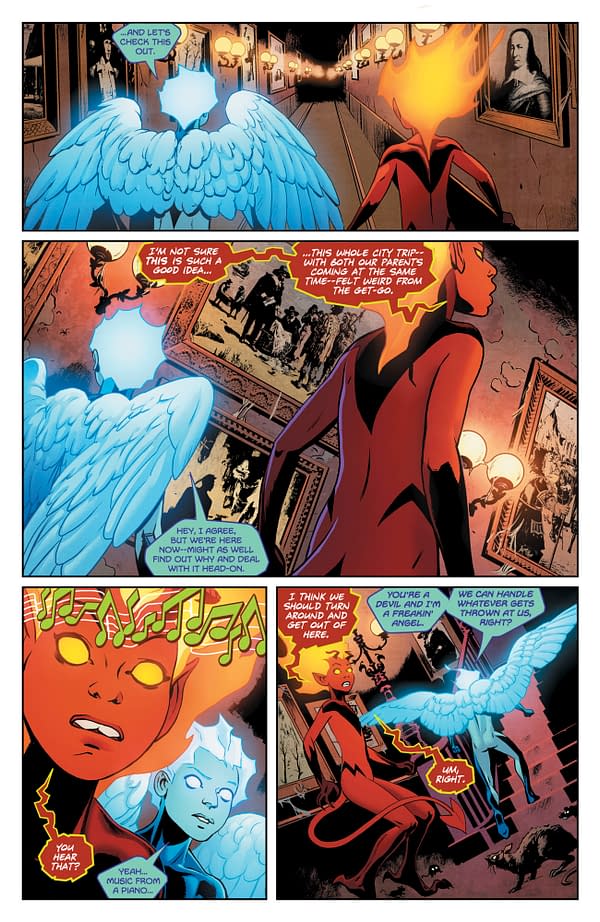 Interior preview page from Hornsby and Halo #12