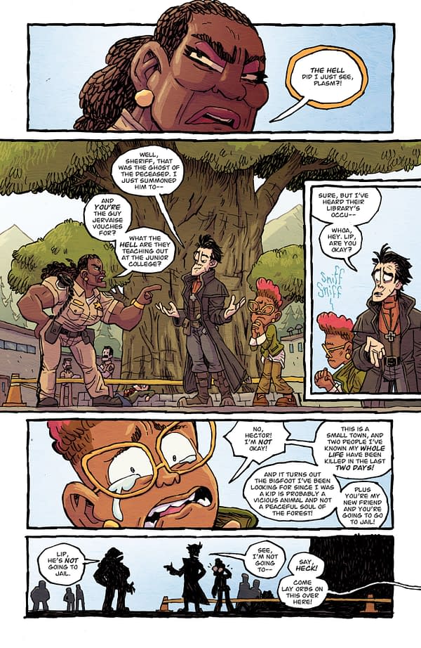 Interior preview page from Hector Plasm: Hunt the Bigfoot #2