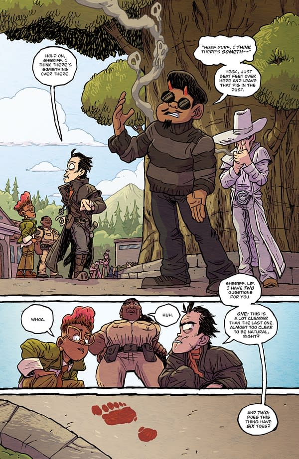 Interior preview page from Hector Plasm: Hunt the Bigfoot #2