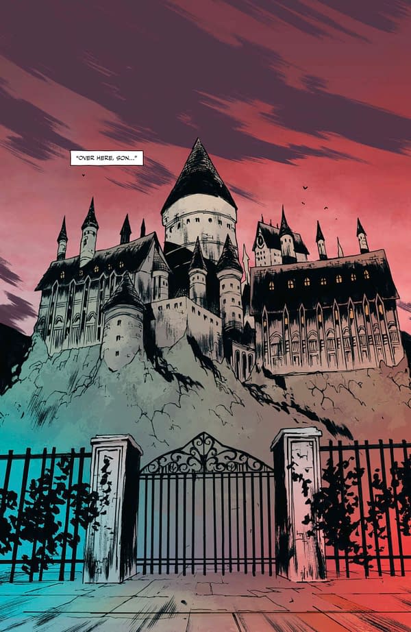 Interior preview page from Lost Fantasy #5