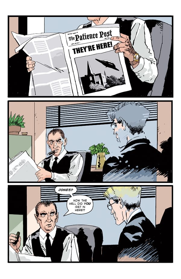 Interior preview page from RESIDENT ALIEN: THE BOOK OF CHANGES #3 STEVE PARKHOUSE COVER