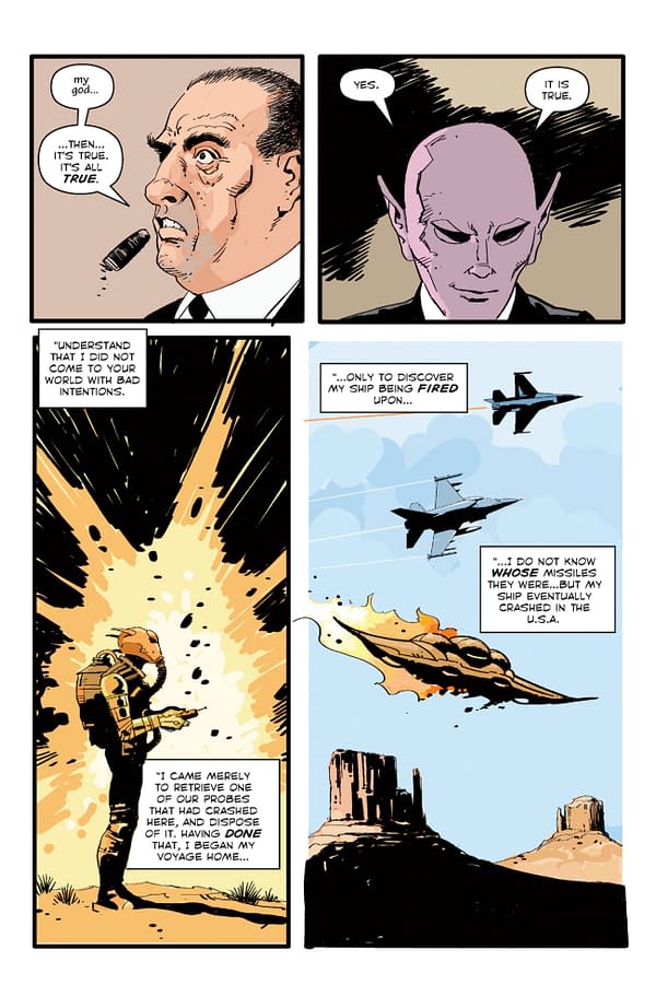 Interior preview page from RESIDENT ALIEN: THE BOOK OF CHANGES #3 STEVE PARKHOUSE COVER