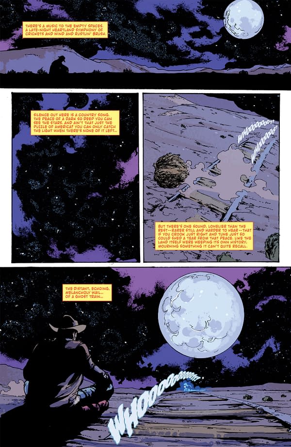 Interior preview page from TEXARCANUM #4 MICHAEL HEISLER COVER