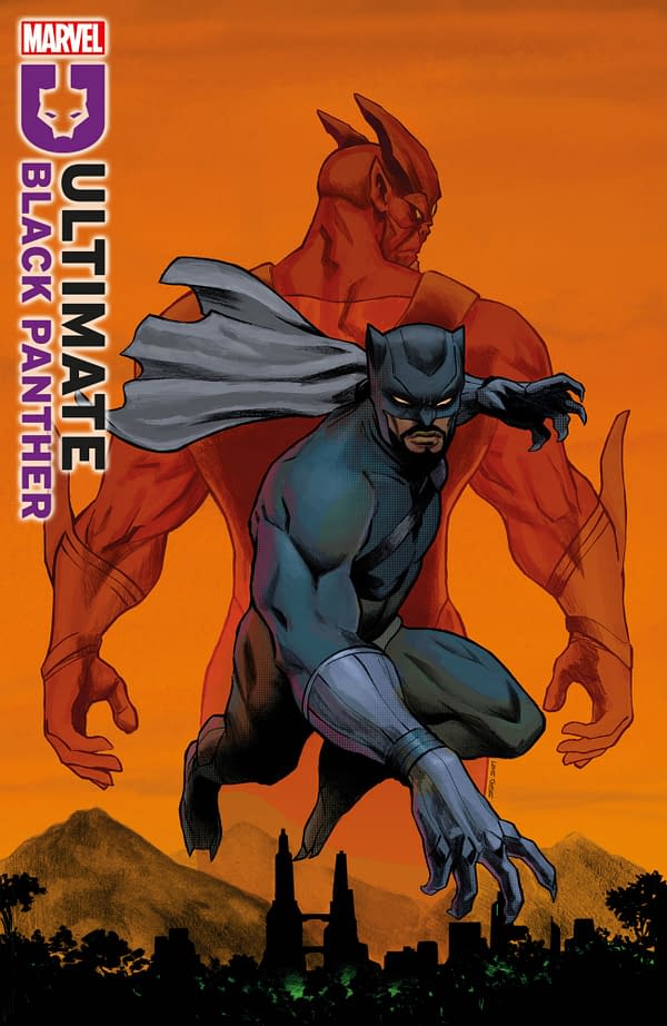 Cover image for ULTIMATE BLACK PANTHER #22 LEE GARBETT VARIANT