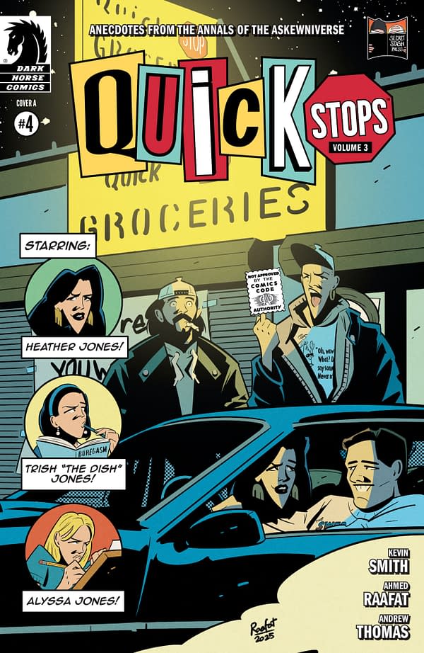 Cover image for QUICK STOPS VOLUME 3 #4 ANDREW THOMAS COVER