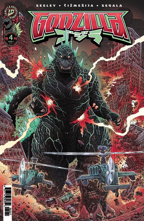 Cover image for Godzilla [Kai-Sei Era] #4 Variant B (Stokoe)