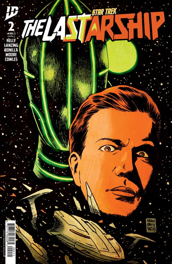 Cover image for STAR TREK: THE LAST STARSHIP #2 FRANCESCO FRANCAVILLA COVER