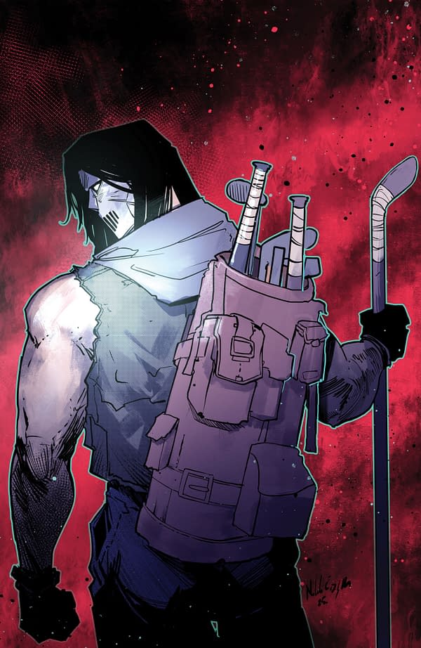 Cover image for Teenage Mutant Ninja Turtles: Casey Jones #2 Variant RI (25) (Cizmesija Full Art)