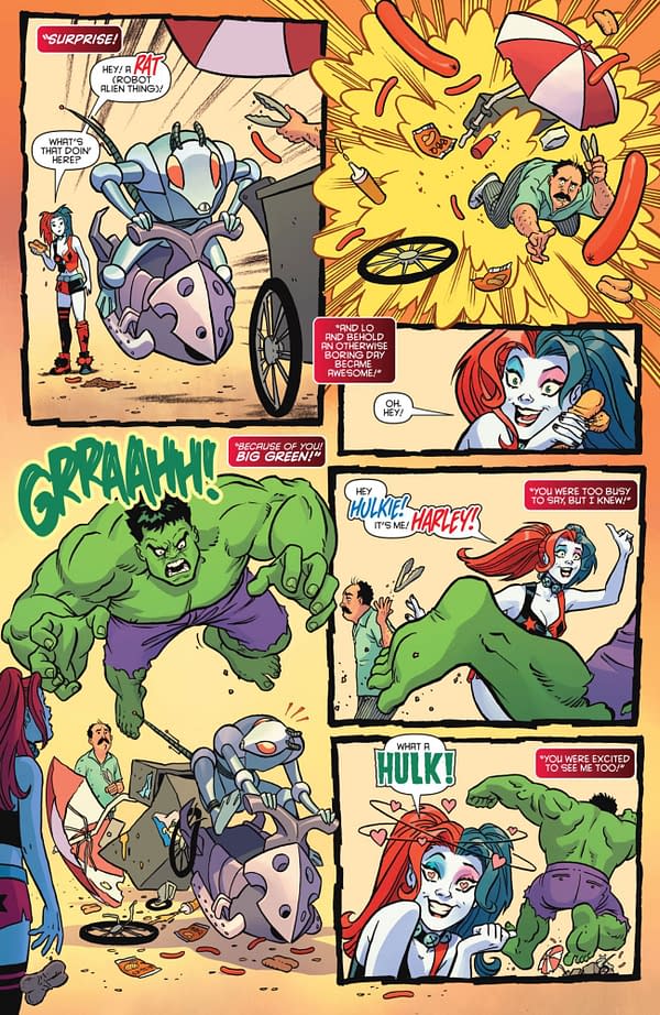 Interior preview page from Batman/Deadpool #1